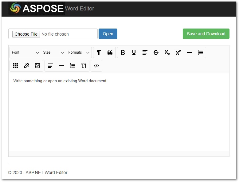 Featured image of post Tạo mới và chỉnh sửa file Word trong .NET Core